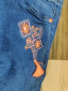 Cute Girls&#39; Denim Jeans