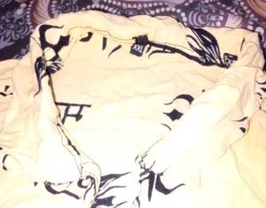 Printed Yellow Shirt
