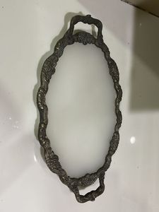 Vintage Metal Serving Tray