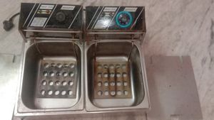Electric Frier Double Tank