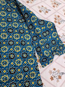 3pc Cotton Suit- Seag