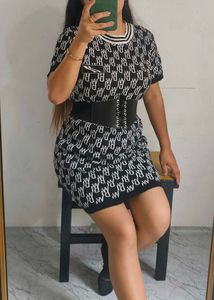 Patterned Mini Dress