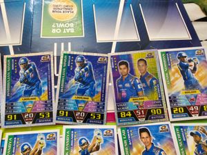Topps Cricket Attax 2016 Mumbai Indians IPL