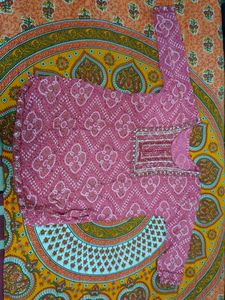 Pink Kurta
