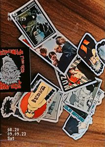ANIME STICKERS (pack Of 40 ).   Without Cutting At ₹70 With Cutting At ₹90