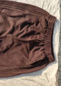 Brown Casual Pants