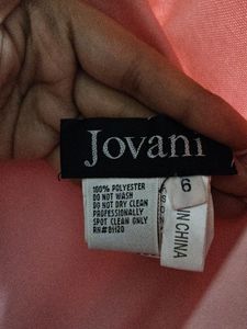 JOVANI Backless Gown