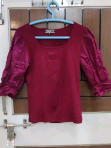 Stylish Maroon Top