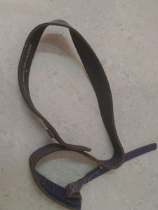 Purple Genuine Leather Belt-Cracking Surface (Unused)