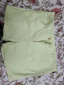 Cute Light Green Shorts