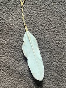 Double Chain Golden Necklace With Feature