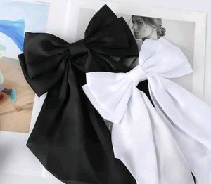 Chic Bow Hair Ties - Black &amp; Cream