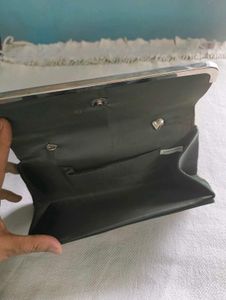 Vintage Dark Green Clutch