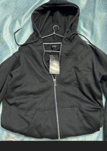 Black Oversized Hoodie