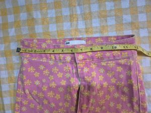 Cute Summer Peach Color Denim