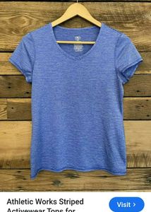 ACTIVE STRIPE T-SHIRT