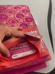 Kids Pattu Cloth For Lehenga