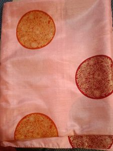 Pink saree