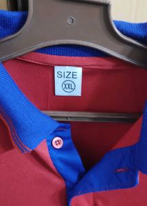 Buy This Polo T-shirt - Vibrant Red colour