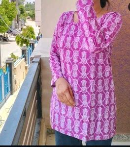 Purple Printed Tunic