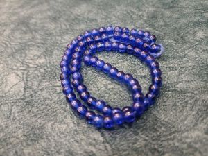 Cobalt Blue Bead Strand