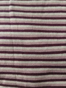 Striped Long Sleeve Polo