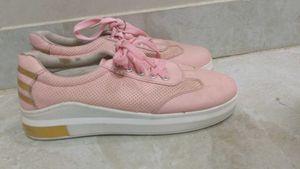 Cute Pink Casual Shoes👟