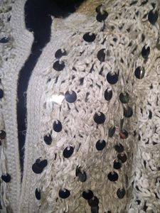 Crocheted Mermaid Jacket Sweater