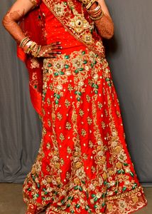 Bridal Fish Cut lehnga Choli