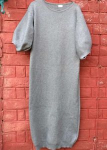 Gray Casual Dress