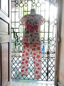 2 Set Floral Print homewear