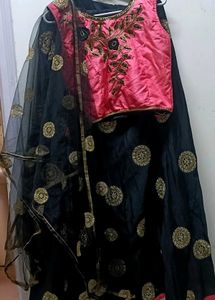 Elegant pink Lehenga Choli Set