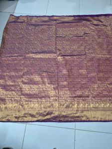 Purple Banarasi Saree