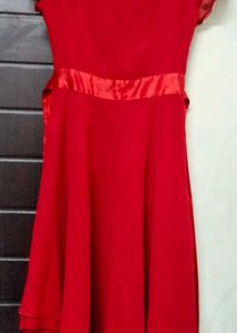 Red Dress with Tag
