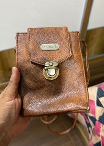 Esbeda Brown Crossbody Bag
