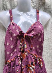 1449. Floral Print Dress