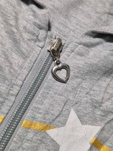Starry Moon Grey Hoodie