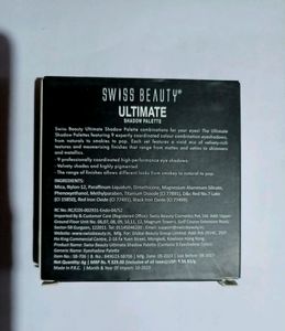 Swiss  Beauty Ultimate Shadow Plate
