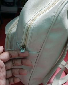 White Backpack