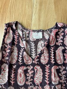 Paisley Tiered Tank Dress/ Kurta