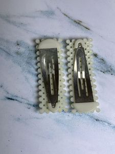 Elegant Pearl Hair Clips (Set of 2)