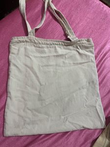 Heart Painted Tote Bag