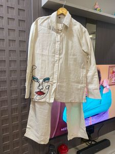 Face Line Art Co-ord Set
