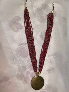 Beaded Statement Necklace