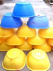 Soup Bowls (17)Yellow 💛 Blue 💙 Colour
