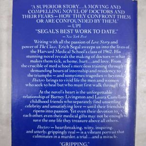 Doctors Novel By Eric Saegal : Fiction Bestseller