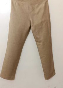 Tan Straight Leg Pants