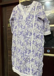 Floral Print Kurta