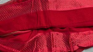Red Heavy Saree..