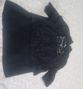 Beautiful Imported Blue Top Lace Detailing